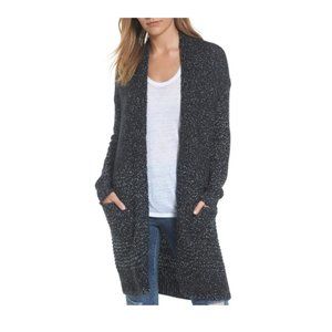 Caslon Mixed Stitch Cardigan Petite XS